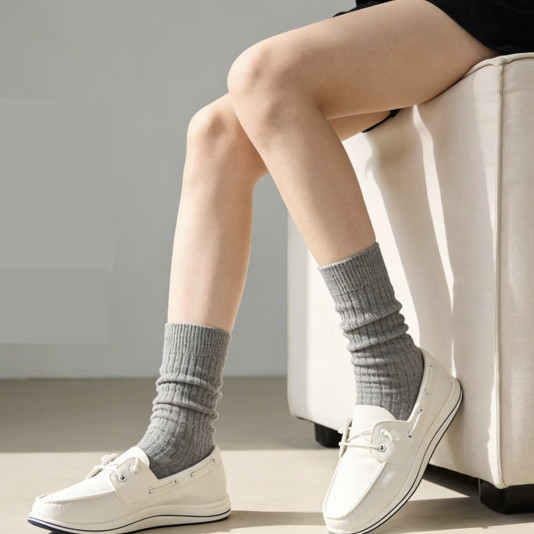 Clarks 透气 女士船鞋 白色 261876524 39.5