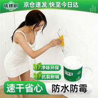 优棵树 补墙膏防霉抗菌墙面修补膏白色墙面去污修复堵洞防水腻子膏粉500g
