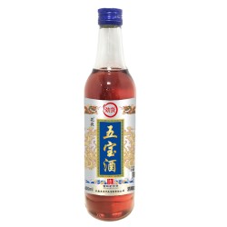 劲货 东北鹿酒长白山五宝酒 500ml 42度玻璃瓶
