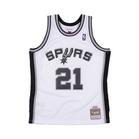 NBA Mitchell & Ness NBA 复古球衣 男女通用 篮球服 SMJYCP19247-SASWHIT98TDU