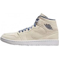 NIKE耐克篮球鞋女鞋AirJordan1zoomAJ1珍珠奶茶米白高帮运动休闲鞋 潮品 DM9126-104 36.5