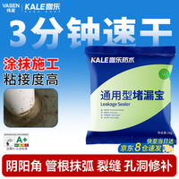 咖乐 堵漏宝快速堵漏王屋顶缝隙快干水泥塑钢泥通用型1kg