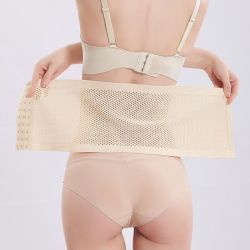 京喜自营-专用品牌 塑腰收腹神器夏天薄款腰封束腰绑带女瘦身收腹带塑身衣束腹带 肤色单件  S 70-90斤以内