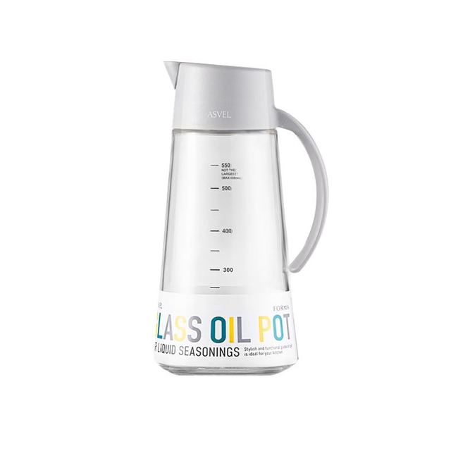 值选：阿司倍鹭 进口专利玻璃油壶 650ml