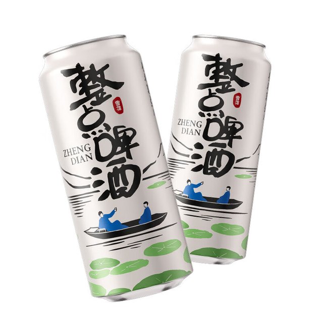 雪花 整点啤酒 500mL 24罐 整箱装