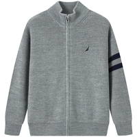 NAUTICA诺帝卡 男童女童保暖针织衫 灰色 150cm