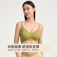 都市丽人 女士蕾丝无痕裸感文胸   （任选2件）