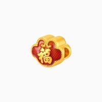 潮宏基 足金串珠黄金转运珠