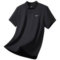 鸿星尔克 polo衫男2024夏季男士冰丝速干衣短袖t恤运动服男装