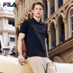 FILA 菁英系列 男款POLO衫 F51M628195A