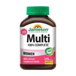Jamieson 维生素女性复合维生素免疫力女多种维生素矿物质片 115片