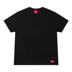 Dickies 纯色圆领短袖T恤 男 黑色 S