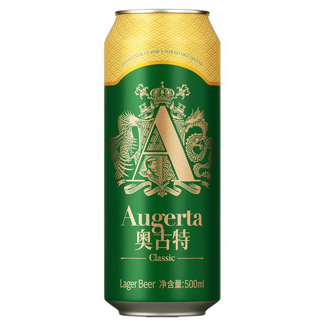 PLUS会员：Augerta 一厂高端精酿啤酒12°500mL 18罐买2赠330mL奥古特12罐