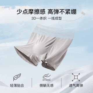 Ubras 一次性男士内裤 鸽羽灰色 5条装 XL