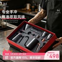 MUVNA 慕威纳 GM1 手冲咖啡壶套装 玻璃材质 颜色白色