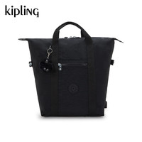 kipling 凯浦林生日礼物kipling男女款2026春夏款饺子包托特包|NEW ART BACKPACK NEW ART BACKPACK-黑皮诺色
