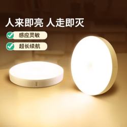 雷士 led无线人体感应磁吸床头灯婴儿喂奶灯起夜过道走廊充电小夜灯 星辰-人体感应小夜灯