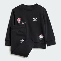 adidas 三叶草 HELLO KITTY儿童运动长袖套装