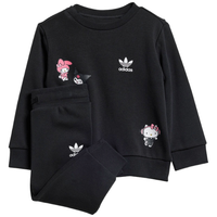 阿迪达斯 HELLO KITTY联名款儿童运动长袖套装