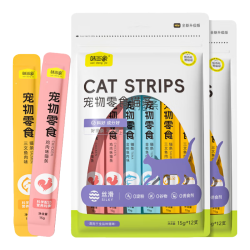 味当家 猫零食猫条混合口味猫罐头猫湿粮猫咪零食拌粮解馋 猫条15g*24支