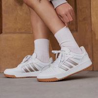 adidas ENTRAP休闲运动板鞋少年感复古篮球鞋男子阿迪达斯 白色/绿色/蓝色JQ5047 40