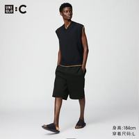 优衣库 C系列合作款男女同款宽松运动短裤