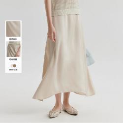 E·LAND 衣恋 女士高腰A型半身裙 鱼尾半裙