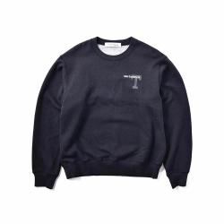 new balance NB奥莱正品 Grey男女款日系休闲运动卫衣圆领针织上衣
