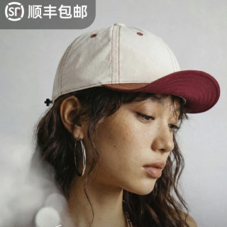 马登 透气速干 棒球帽 米白色