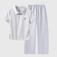 SPAO 套装女夏季高级感两件套减龄时尚修身T恤一整套HL