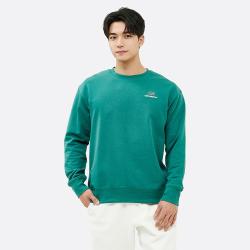 new balance NB奥莱正品 男款女款休闲运动圆领卫衣纯色长袖针织上衣