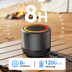 魔声 S270 桌面蓝牙音箱 高音质360度立体环绕低音炮 长续航家用mini音响 琉璃氛围灯高颜色值有源音箱