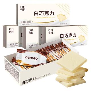 其妙 纯可可脂白巧克力 200g 礼盒装