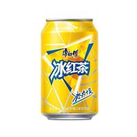 康师傅 冰红茶310ml*8罐易拉罐装柠檬味茶饮料矮罐果汁饮品