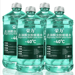 荣力 防冻冬季挡风汽车玻璃水去油膜四季通用强力去污清洁养护零下40度 0度 1桶