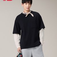 New Balance 男士圆领宽松运动短袖T恤