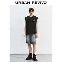 URBAN REVIVO 男士棉质背心