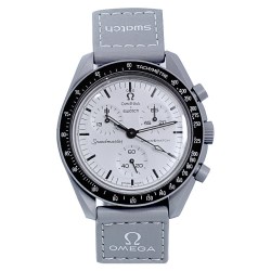 swatch OMEGA 欧米茄 X SWATCH 超霸系列 石英腕表 SO33A100 高考礼物