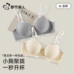 都市丽人 内衣女小胸聚拢显大提托无痕防下垂收副乳无钢圈软支撑文胸罩