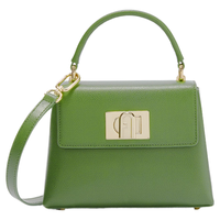 FURLA/芙拉 1927牛皮迷你女士手提包 常青藤绿