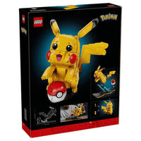 LEGO/乐高 72152 皮卡丘和精灵球 宝可梦联名拼插积木