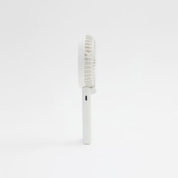 無印良品 MUJI 薄型大风量手持风扇 USB电风扇小风扇桌上便携 随身 办公室  长100*宽31.16*高200mm