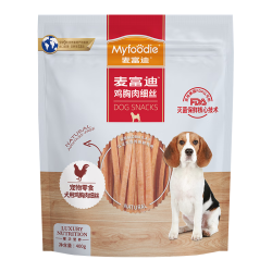 麦富迪 狗零食 鸡胸肉细丝 400g