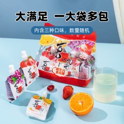 喜之郎 益生元果冻爽 加钙果汁味 700g 宝宝零食