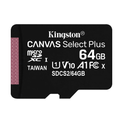 金士顿 64GB MicroSDXC存储卡 U1 A1 V10 读速100MB/s