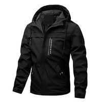 JEANSWEST OUTDOOR/真维斯户外运动 男士夹克 黑色 L