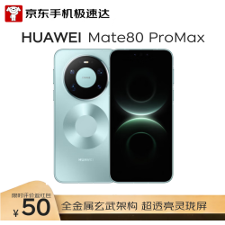 华为 Mate 80 Pro Max 16GB+512GB极光青 麒麟9030 Pro 全金属玄武架构 超透亮灵珑屏华为直屏鸿蒙手机