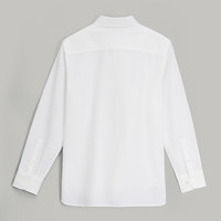 PYE派 男士纯棉长袖衬衫 白色 XL