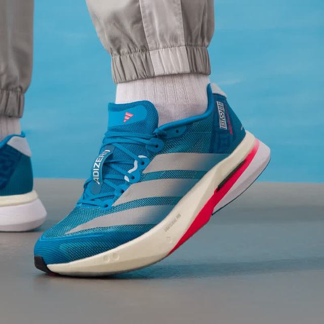 PLUS会员：adidas Adizero Boston 13 男款跑步鞋 JR4868