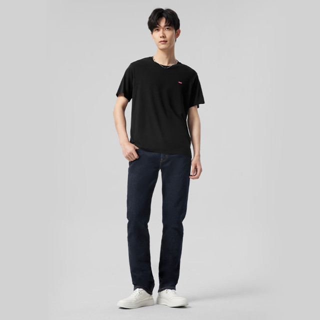 Levi's 502复古休闲低腰锥形牛仔裤男 原牛色 29507-0083